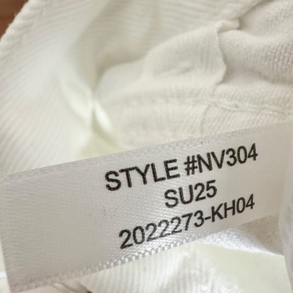 Madewell The Brynn Long Short Pure Low Slung Rigid Denim White Relaxed US 29 NWT - Picture 13 of 13